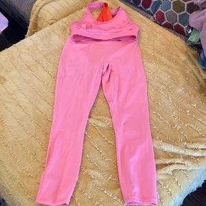 Fabletics workout pants & sports bra